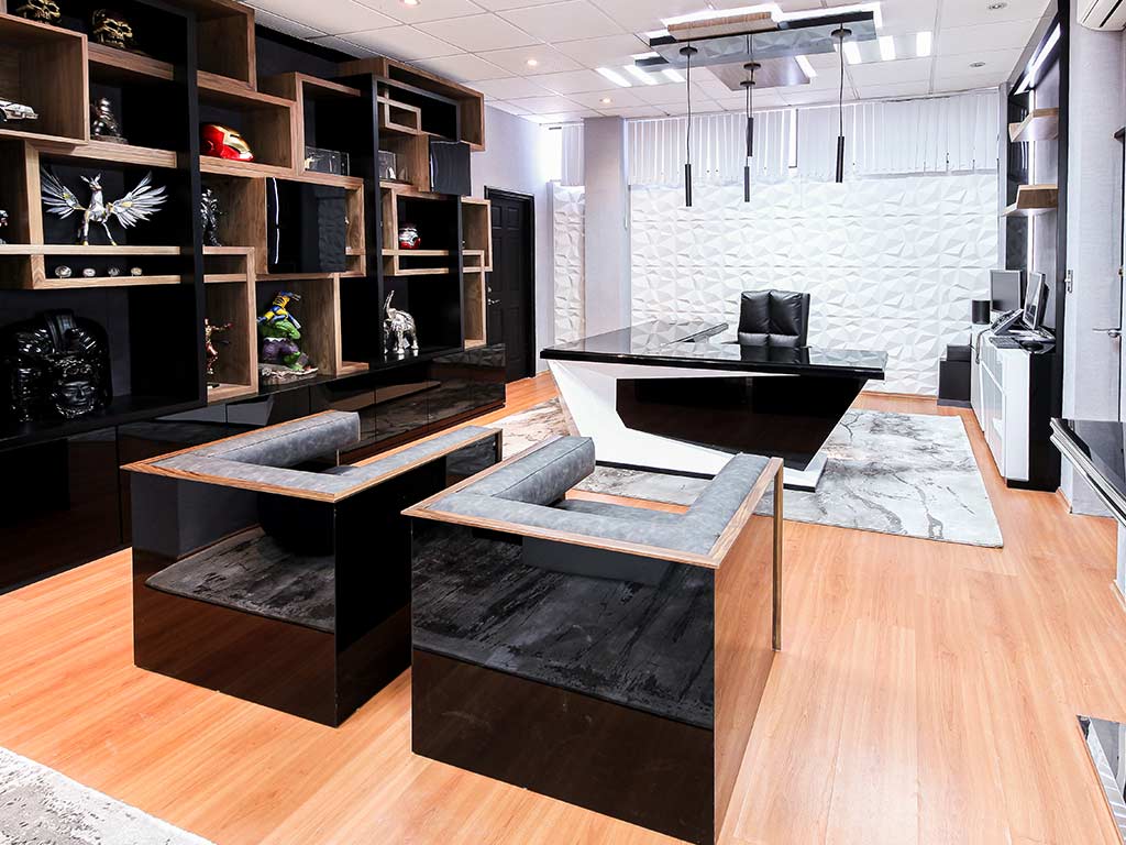 Renovated interior space representing home renovation and construction services